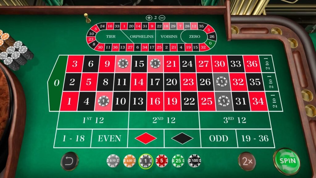 Wolf Winner Online Casino Roulette Neighbors Betting UI